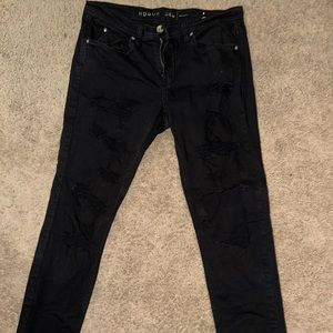 Men’s Rogue Black Jeans